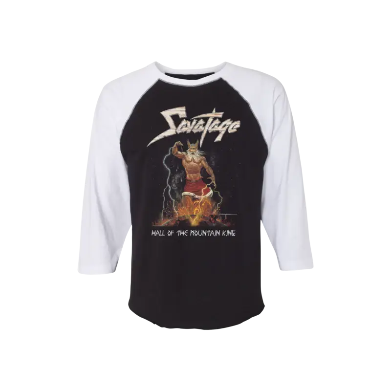 Savatage Hall of the Mountain King Raglan - Savatage - Flyclothing LLC