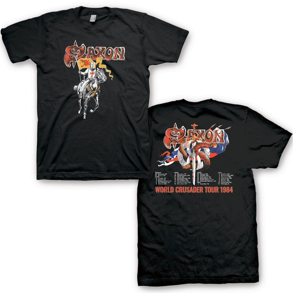 Saxon  Vintage Crusader Men's T Shirt - Saxon