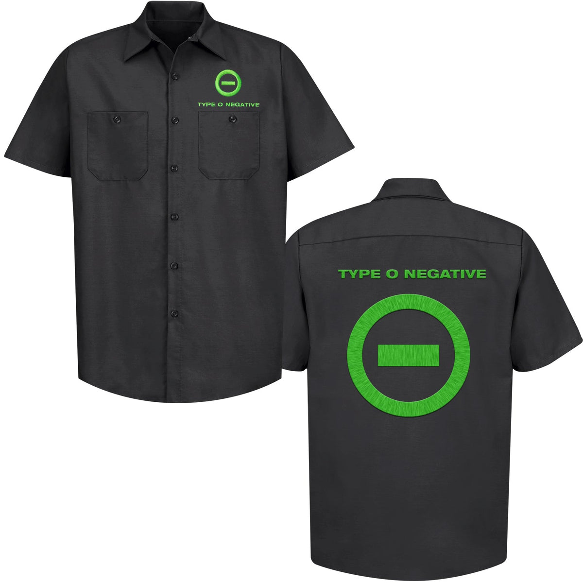 Type O Negative TON Workshirt - Type O Negative - Flyclothing LLC