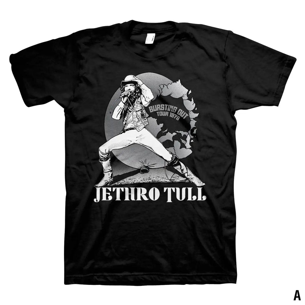 Jethro Tull Bursting Out Live BNW Mens T-Shirt - Jethro Tull