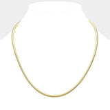 20 INCH Snake chain necklace - Madeline Love - Flyclothing LLC