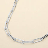 Paperclip Chain Necklace - Madeline Love - Flyclothing LLC