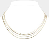 3PCS - Metal Snake Chain Necklaces - Madeline Love - Flyclothing LLC