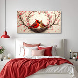 3D Cardinals Wall Art II - Tailored Canvases - Flyclothing LLC