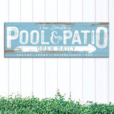 Personalized Pool And Patio Sign V - Tailored Canvases - Flyclothing LLC