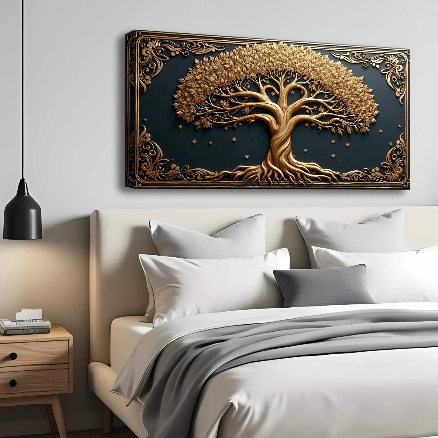3D Celtic Tree Of Life Wall Art II - Tailored Canvases - Flyclothing LLC