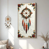 3D Whispering Feathers Wall Art III - Tailored Canvases - Flyclothing LLC
