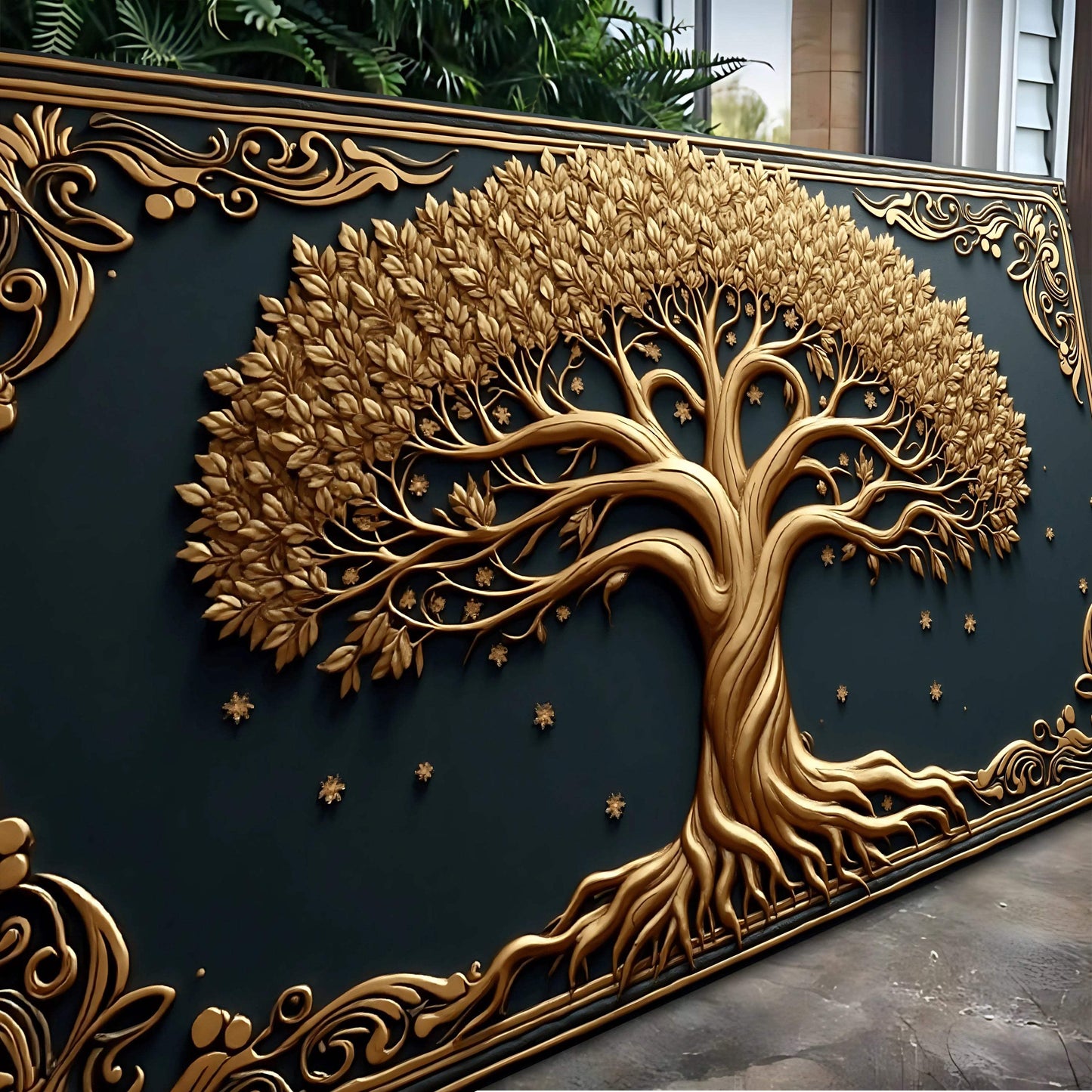 3D Celtic Tree Of Life Wall Art II - Tailored Canvases - Flyclothing LLC