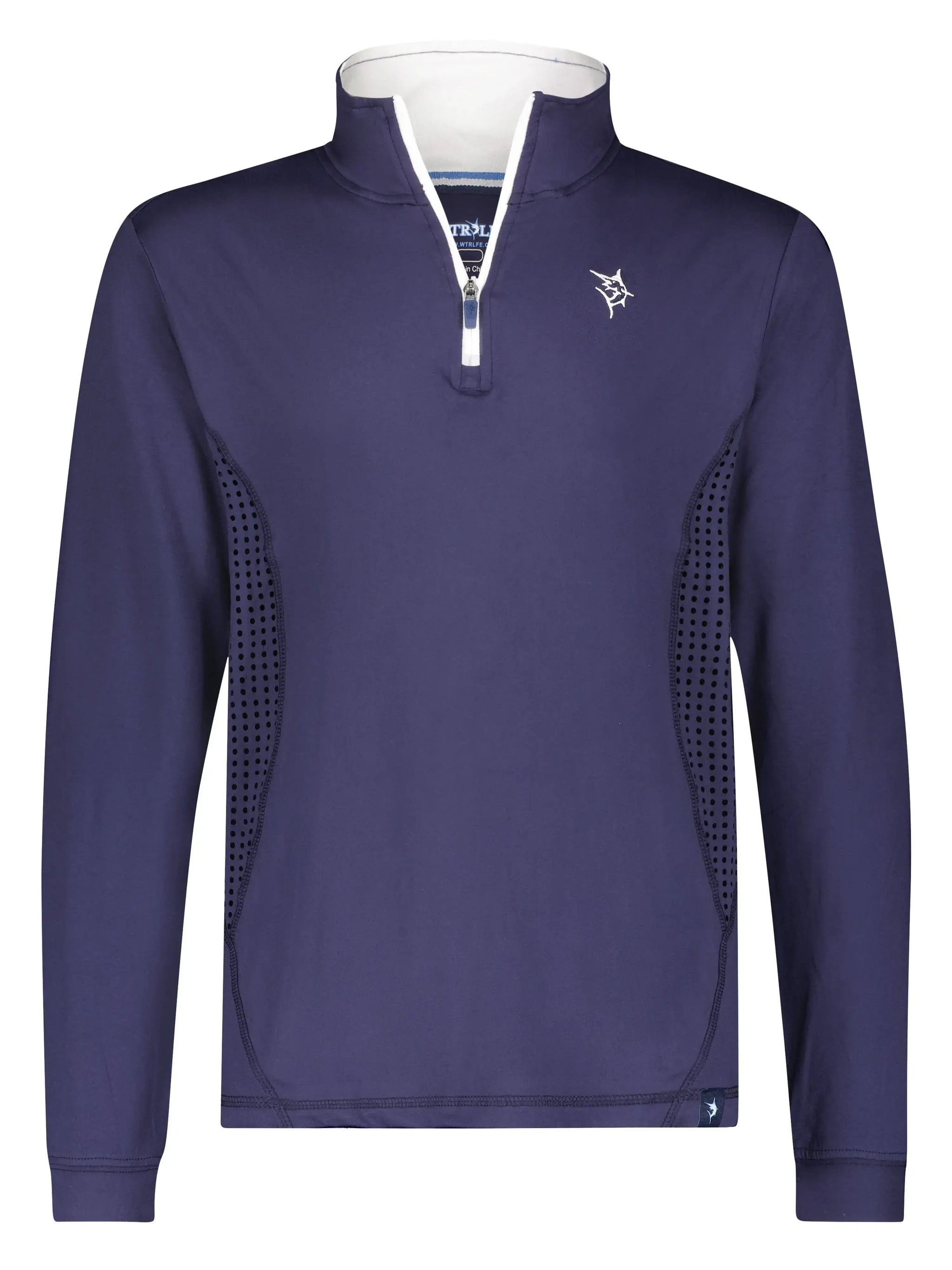 Monterey Performance Quarter Zip - White Water Life - Flyclothing LLC