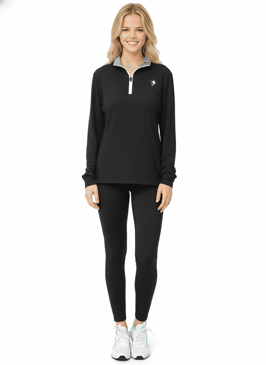 Women's Monterey Quarter Zip - White Water Life - Flyclothing LLC