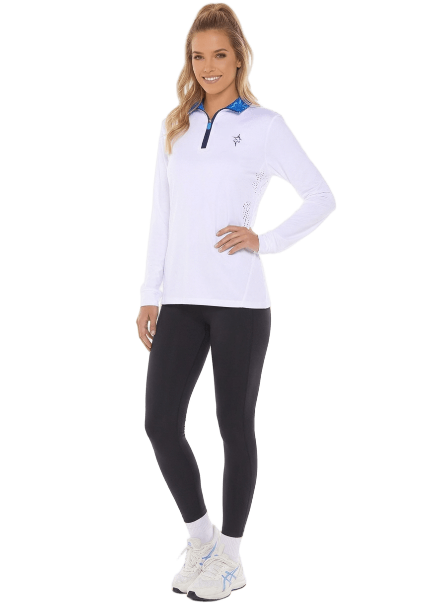 Women's Monterey Quarter Zip - White Water Life - Flyclothing LLC