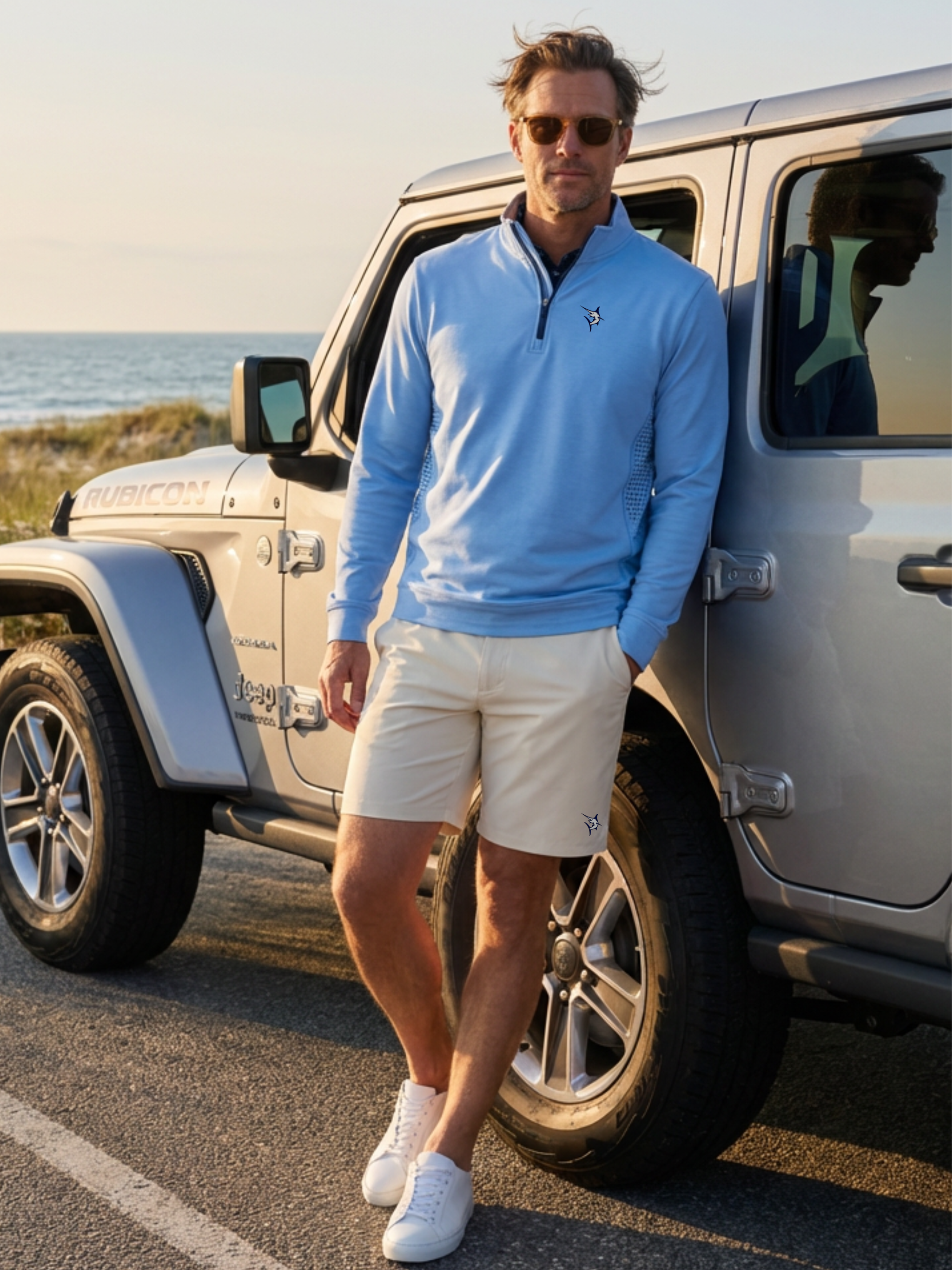 Freeport Short Effortless Performance - White Water Life - Flyclothing LLC