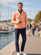 Monterey Performance Quarter Zip - White Water Life - Flyclothing LLC