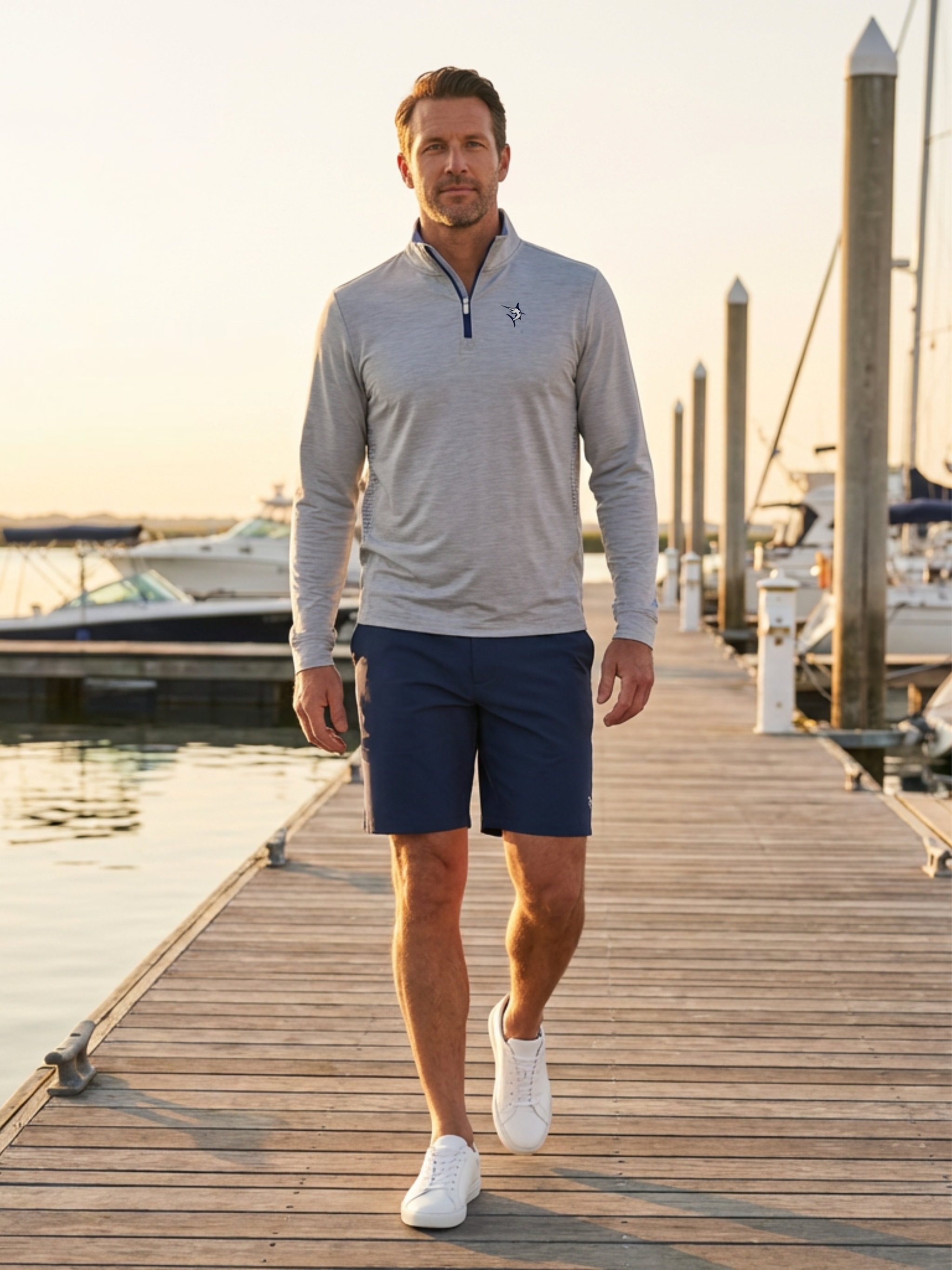 Freeport Short Effortless Performance - White Water Life - Flyclothing LLC