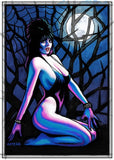 Black Market Art Company Moon Crazy Print