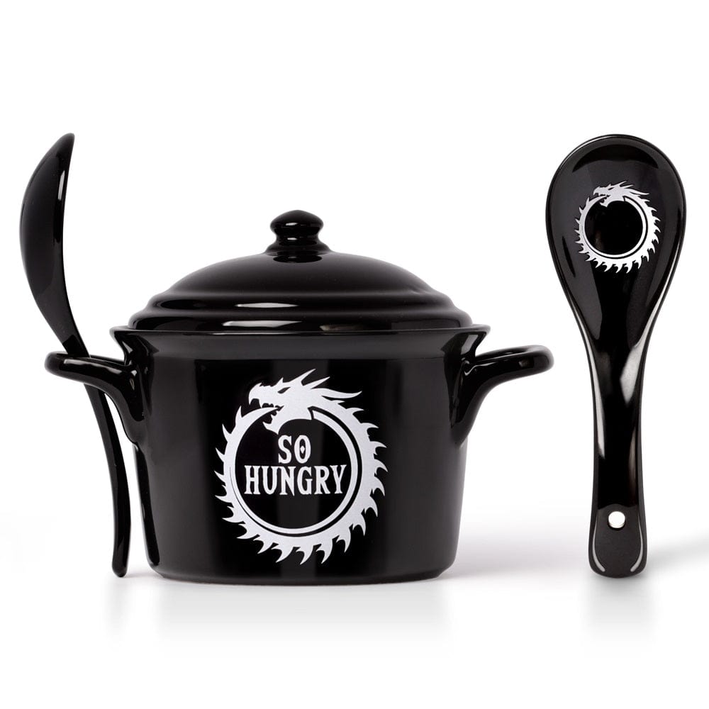 Alchemy Gothic So Hungry Bowl and Spoon Set