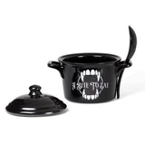 Alchemy Gothic I Bite to Eat Bowl and Spoon Set
