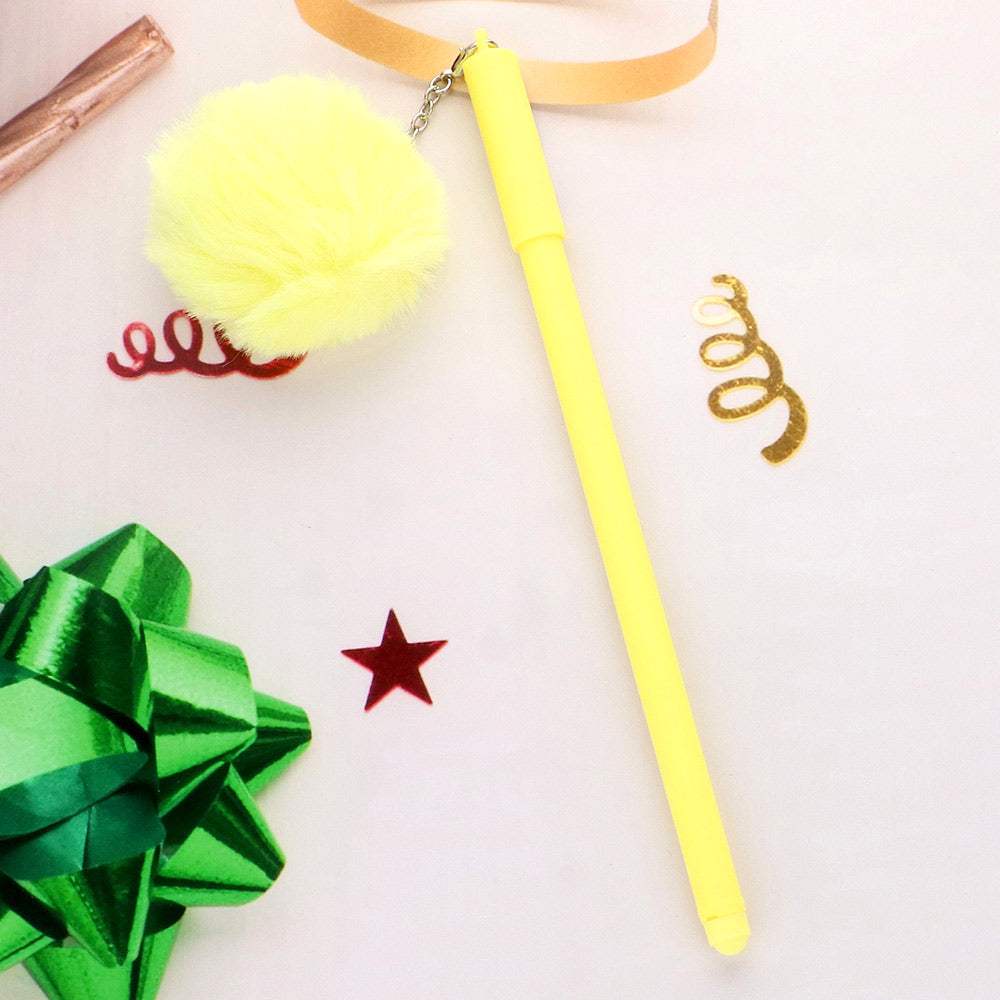 Pom Pom Gel Pen - Madeline Love - Flyclothing LLC