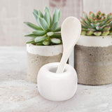 Round Shaped Solid Ceramic Toothbrush Holder / Pen Stand - Madeline Love - Flyclothing LLC
