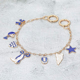 Western Theme Gameday Football Charm Station Bag Charm - Madeline Love - Flyclothing LLC