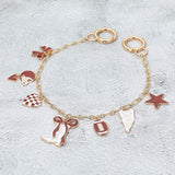 Western Theme Gameday Football Charm Station Bag Charm - Madeline Love - Flyclothing LLC