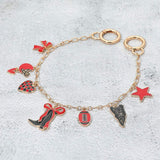 Western Theme Gameday Football Charm Station Bag Charm - Madeline Love - Flyclothing LLC