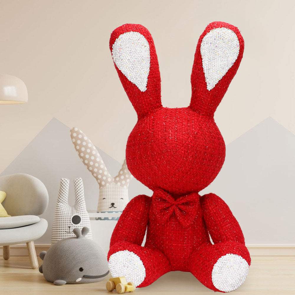 Bling Tweed Rabbit Plush Doll - Madeline Love - Flyclothing LLC