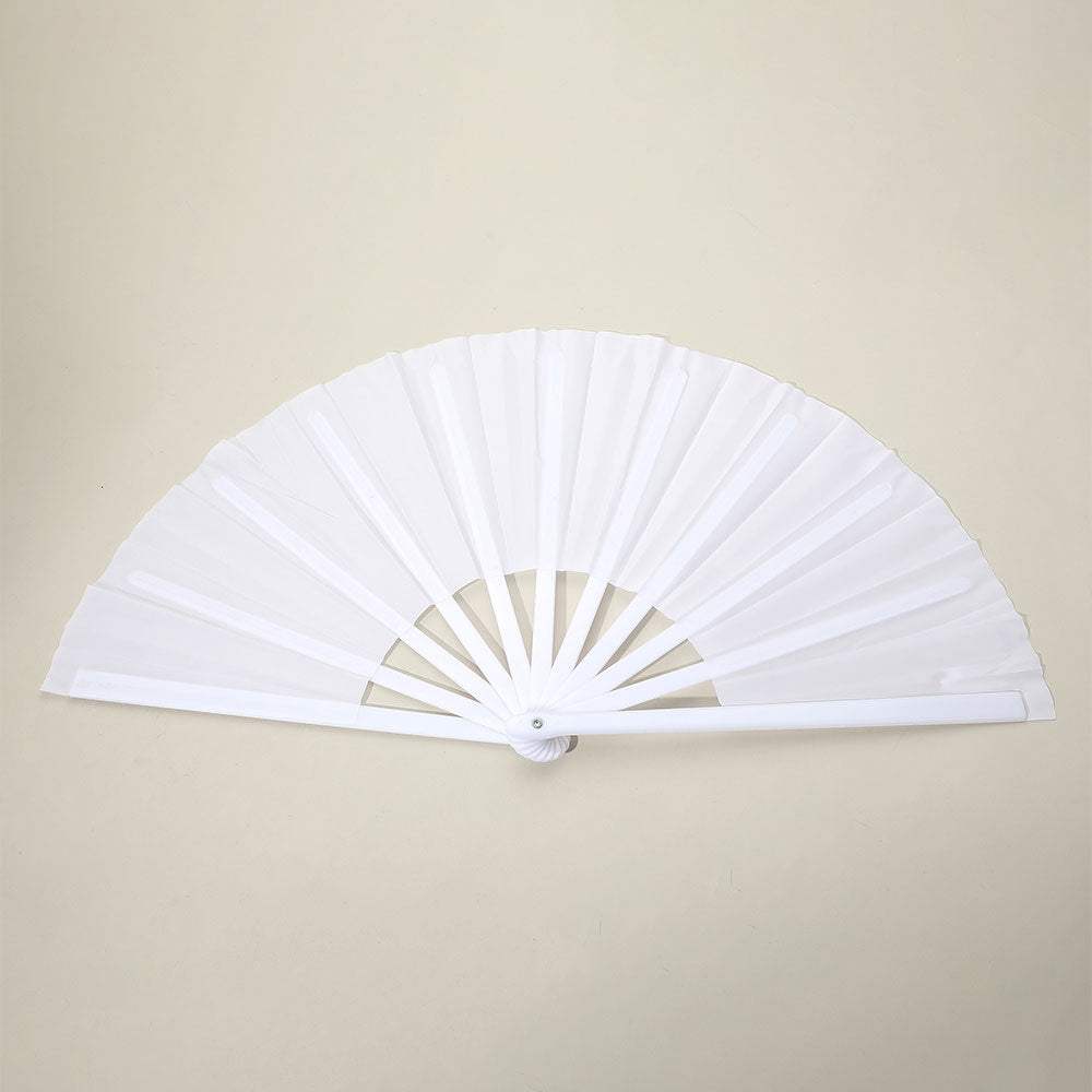 Plain Folding Line Dance Hand Fan - Madeline Love - Flyclothing LLC