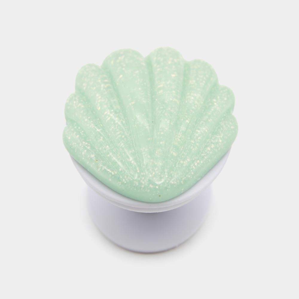 Glittered Shell Adhesive Phone Grip and Stand - Madeline Love - Flyclothing LLC