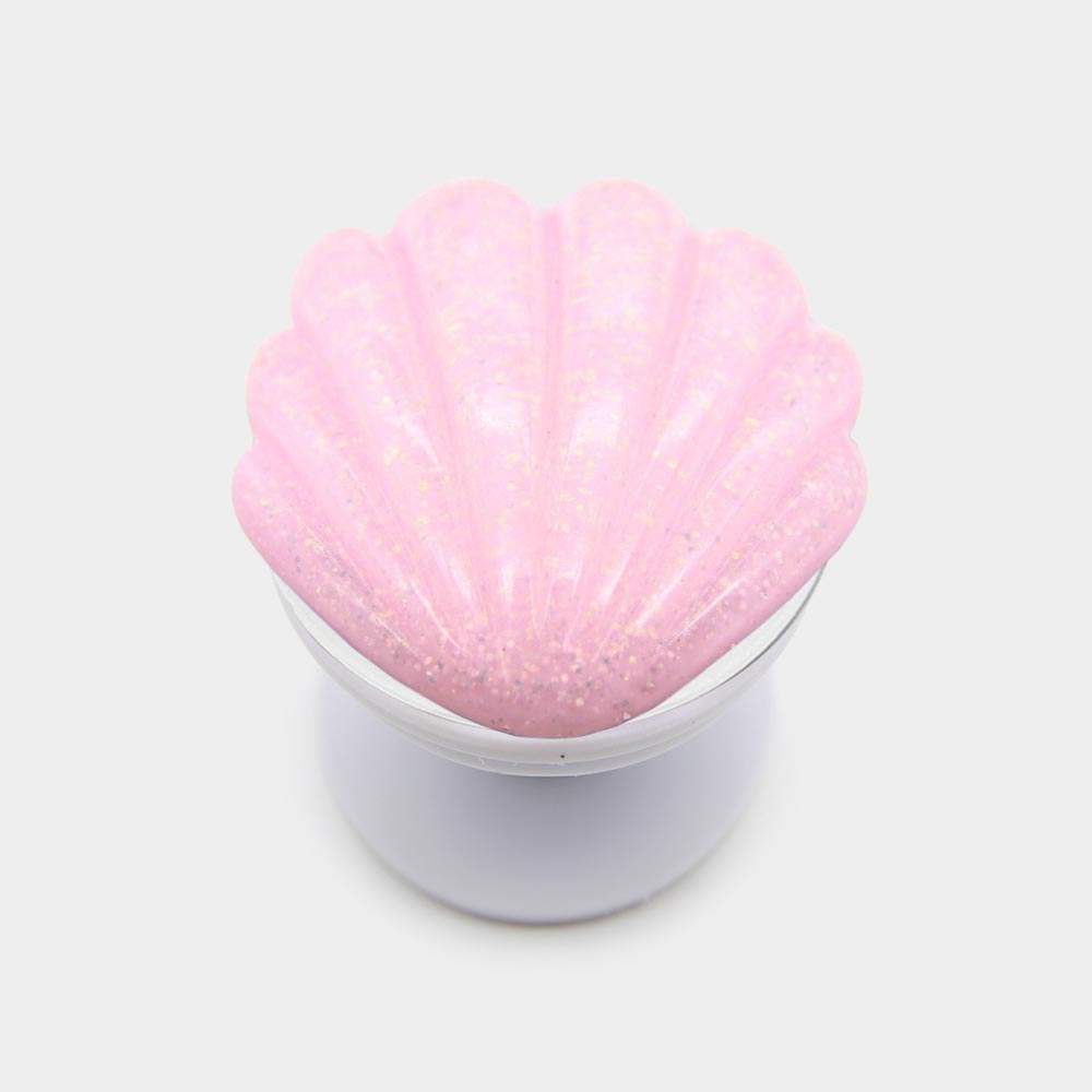 Glittered Shell Adhesive Phone Grip and Stand - Madeline Love - Flyclothing LLC