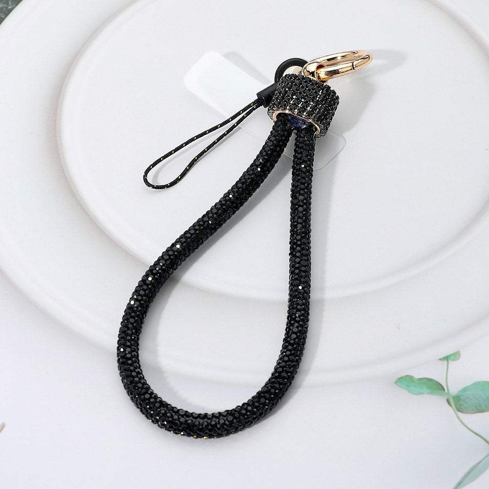 Bling Studded Phone Strap Keychain Bag Charm - Madeline Love - Flyclothing LLC