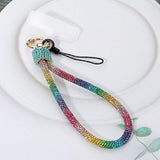 Bling Studded Phone Strap Keychain Bag Charm - Madeline Love - Flyclothing LLC