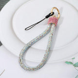 Bling Studded Phone Strap Keychain Bag Charm - Madeline Love - Flyclothing LLC