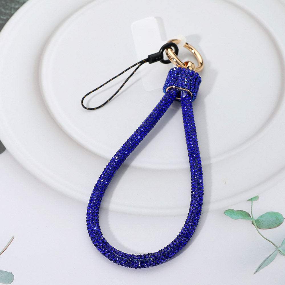 Bling Studded Phone Strap Keychain Bag Charm - Madeline Love - Flyclothing LLC