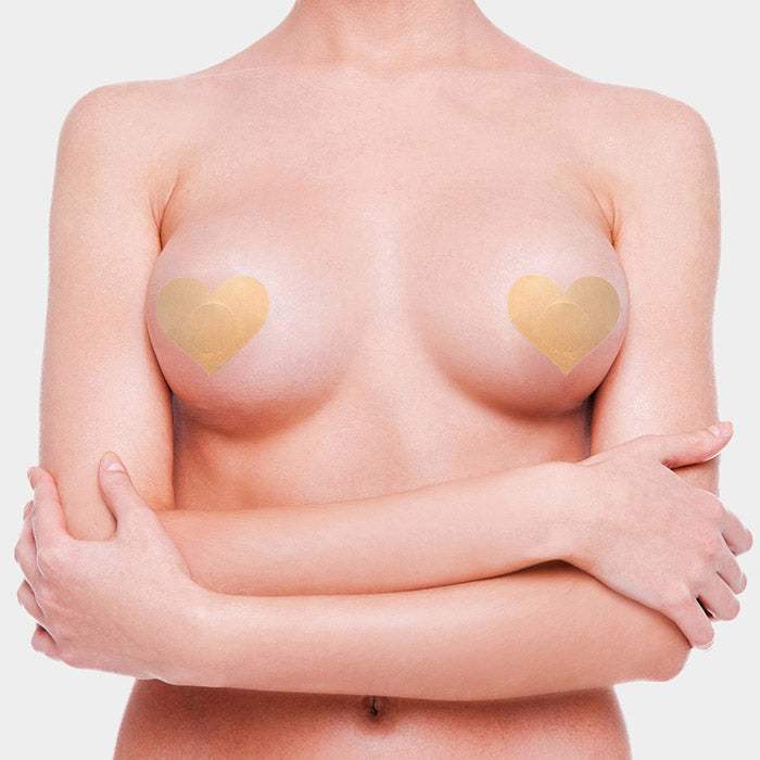 Heart Adhesive Breast Nipple Covers - Madeline Love - Flyclothing LLC