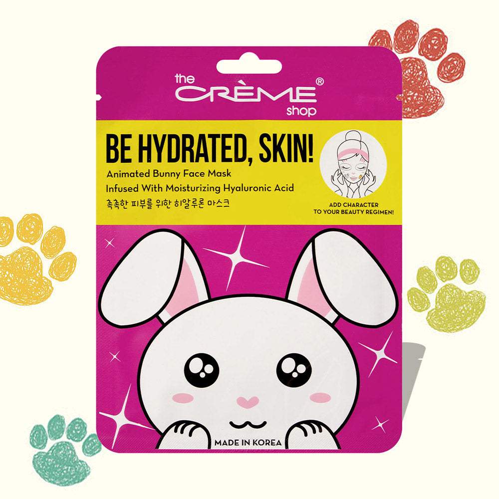 Animated Bunny Face Sheet Mask - Madeline Love - Flyclothing LLC