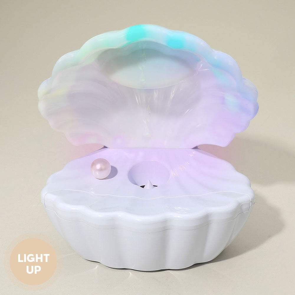 Light Up Clam Shell Shaped LED Decor Night Light Stand Anti-Gravity Humidifier - Madeline Love - Flyclothing LLC