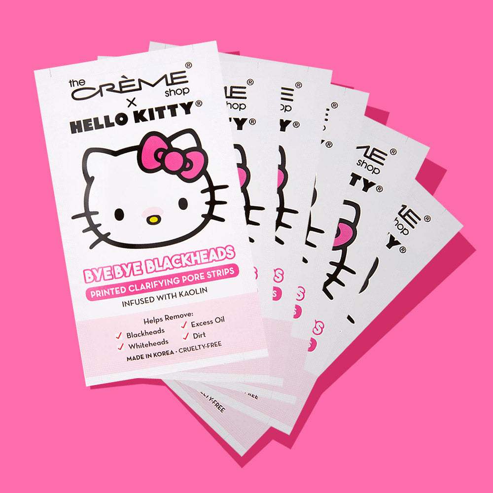 6PCS - Hello Kitty Printed Blackheads Pore Strips - Madeline Love - Flyclothing LLC