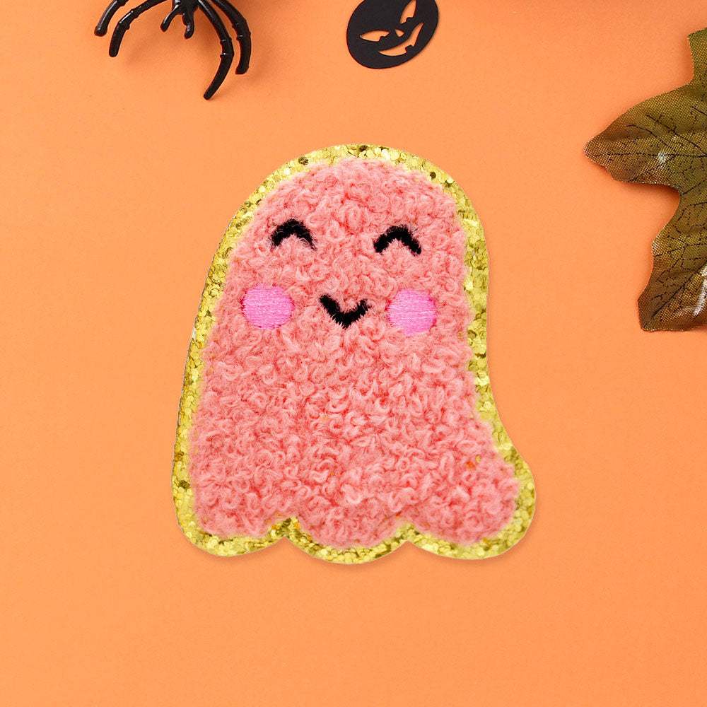 Halloween Ghost Iron On Patch - Madeline Love - Flyclothing LLC