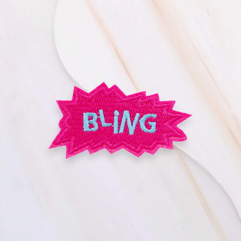 BLING Message Iron On Patch - Madeline Love - Flyclothing LLC