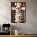 Our C.O.F.F.E.E Faith Sign VIII - Tailored Canvases - Flyclothing LLC