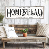 Vintage Homestead Sign III - Tailored Canvases - Flyclothing LLC