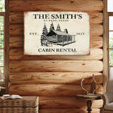 Bear Cabin Sign II - Tailored Canvases - Flyclothing LLC