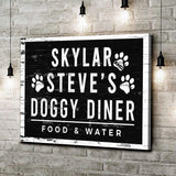 Doggy Diner Sign - Tailored Canvases - Flyclothing LLC