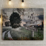 Farmhouse Name Sign - Tailored Canvases - Flyclothing LLC