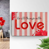 Valentines Day Sign V - Tailored Canvases - Flyclothing LLC