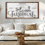 Rustic Vintage Farmhouse Sign II - Tailored Canvases - Flyclothing LLC