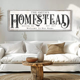 Vintage Homestead Sign III - Tailored Canvases - Flyclothing LLC