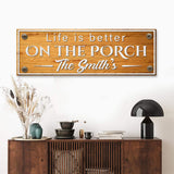 Family Name Porch Sign - Tailored Canvases - Flyclothing LLC