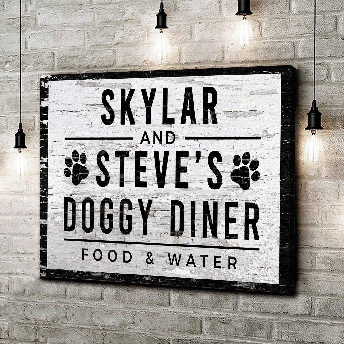 Doggy Diner Sign - Tailored Canvases - Flyclothing LLC